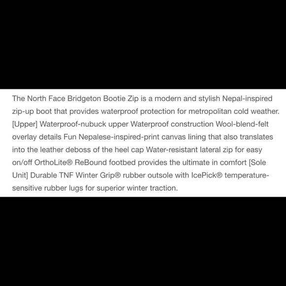 The North Face Bridgeton Bootie - Picture 4 of 5